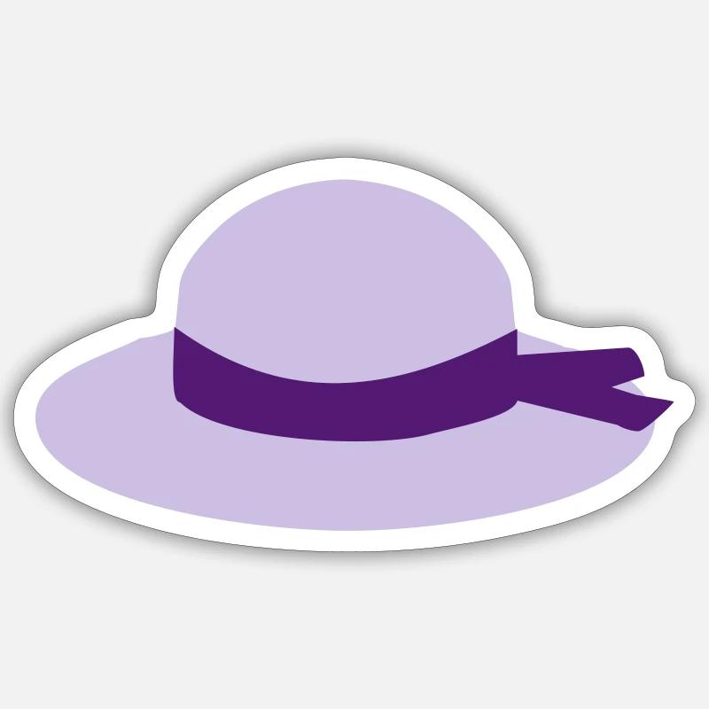 hat Sticker size S (10 x 10 cm)