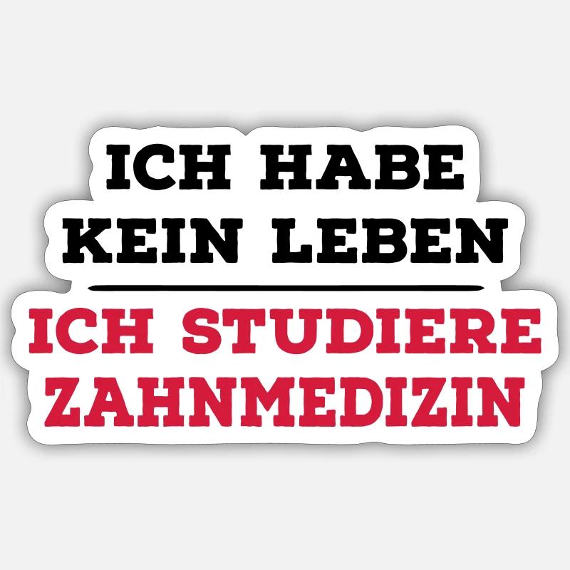 DENTISTES Sticker taille S (10 x 10 cm)