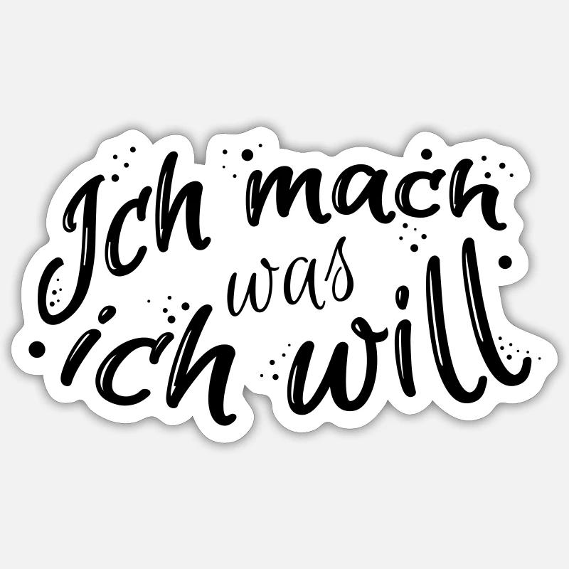 Sticker Größe S (10 x 10 cm) - 