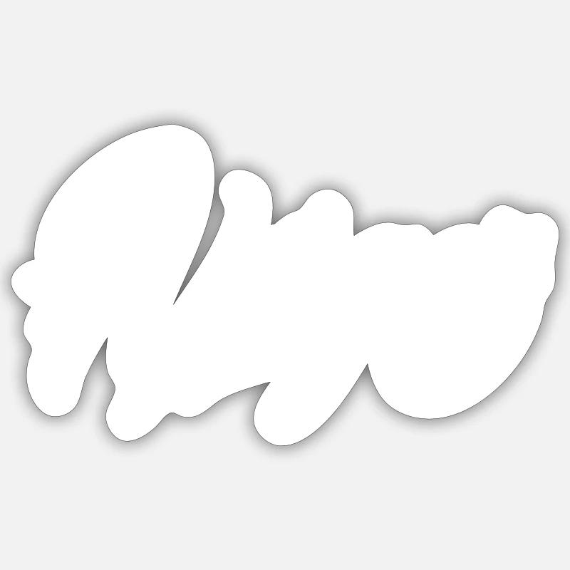 Norway - Sticker size S (10 x 10 cm) - white matte
