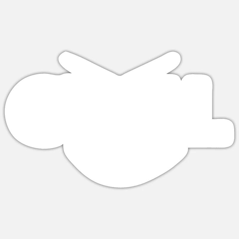 Sticker taille S (10 x 10 cm) - 