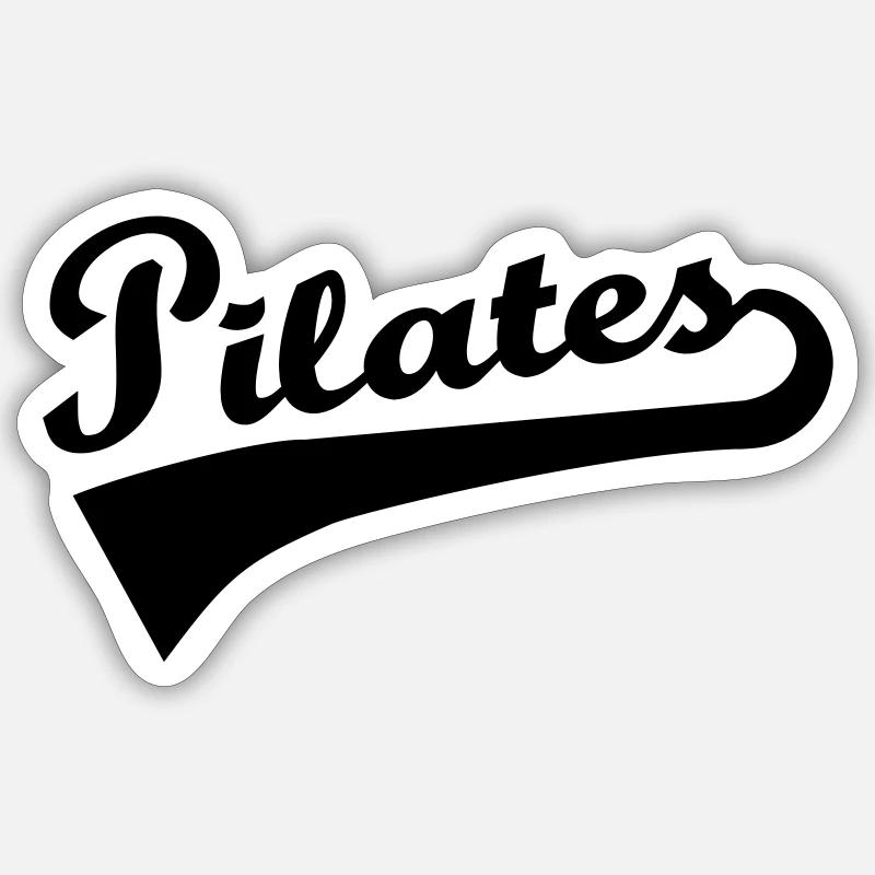 Pilates Sticker Größe S (10 x 10 cm)