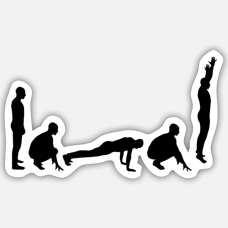 Sticker Größe S (10 x 10 cm) - 