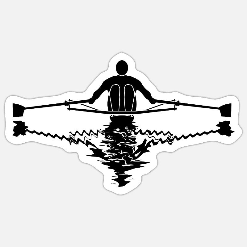 Ramer - Sticker taille S (10 x 10 cm) - blanc mat