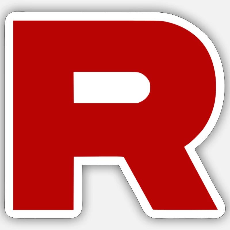 Rocket Go - Sticker Größe S (10 x 10 cm) - Mattweiß