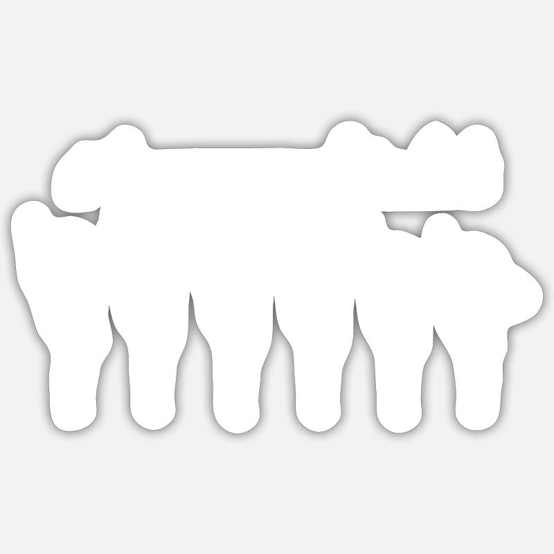 Sticker Größe S (10 x 10 cm) - 