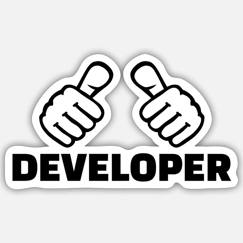 Sticker Größe S (10 x 10 cm) - 