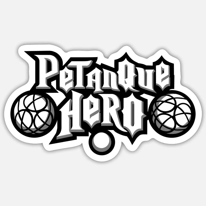 Petanque héro flex Sticker taille S (10 x 10 cm)