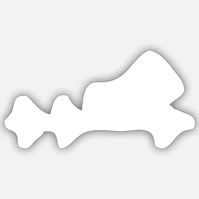 Excavator construction worker excavator operator construction machine job Sticker size S (10 x 10 cm)