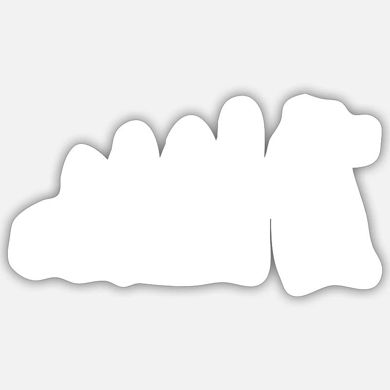 Cinéaste cameraman cinématographe évolution Sticker taille S (10 x 10 cm)