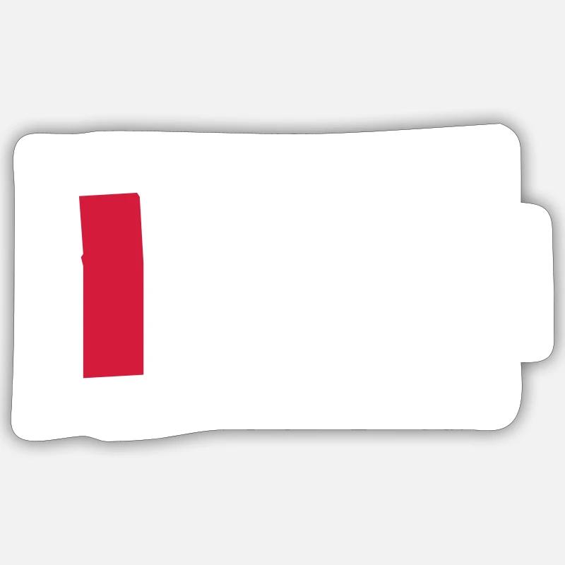 battery Sticker size S (10 x 10 cm)