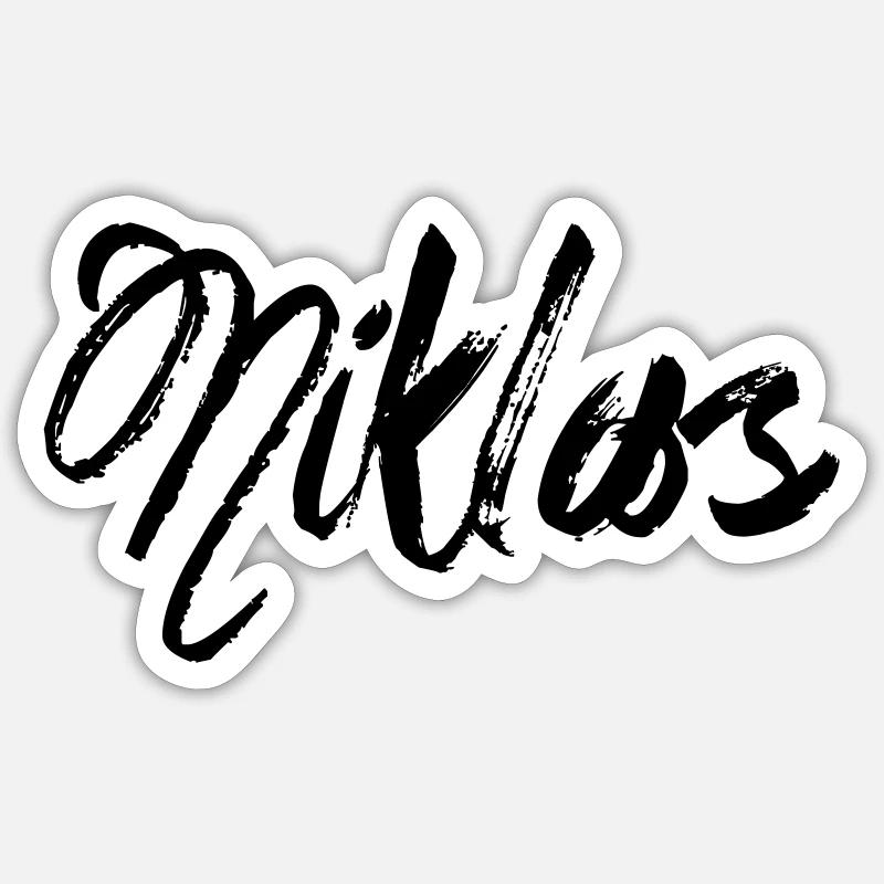 Niklas Sticker taille S (10 x 10 cm)