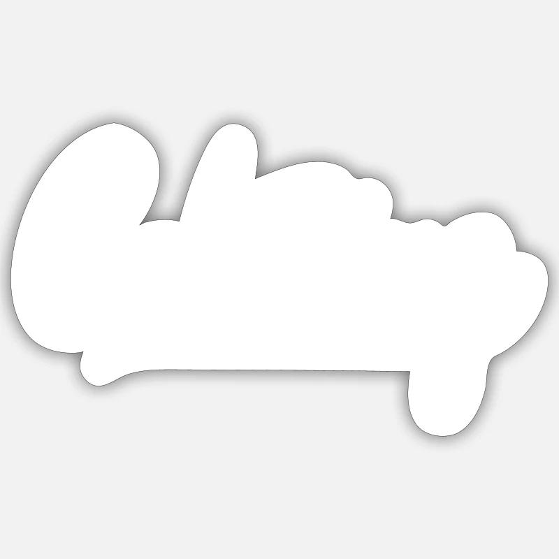 Sticker Größe S (10 x 10 cm) - 