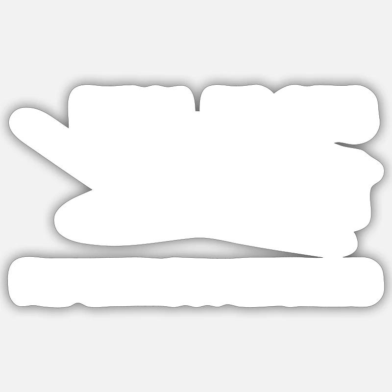 Sun hat glider pilot glide pilot funny Sticker size S (10 x 10 cm)