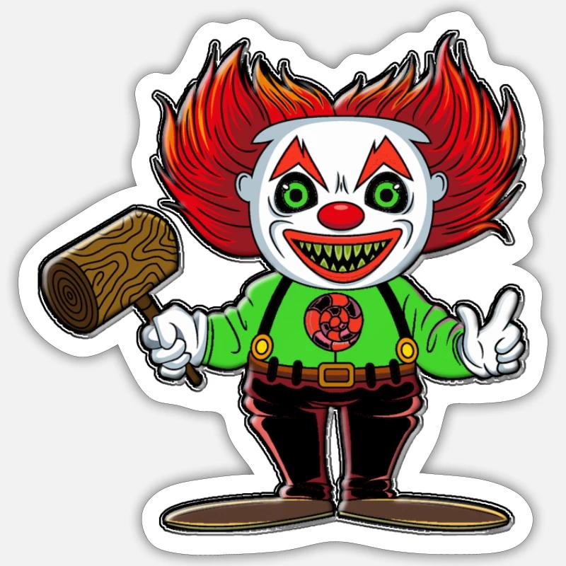 Sticker taille S (10 x 10 cm) - 
