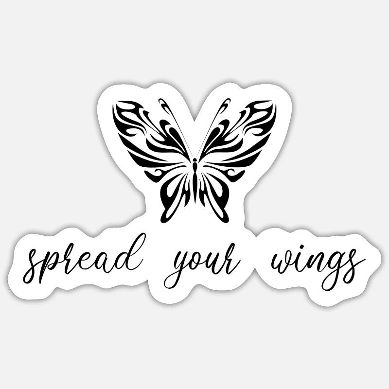 aile Sticker taille S (10 x 10 cm)
