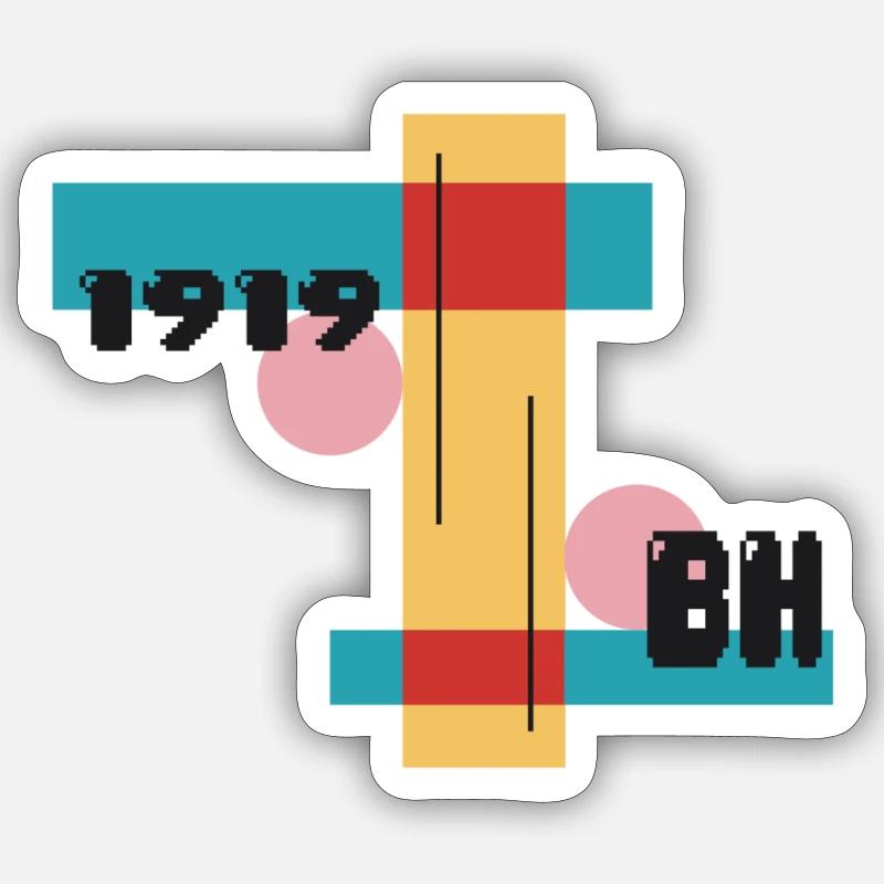 Sticker taille S (10 x 10 cm) - 