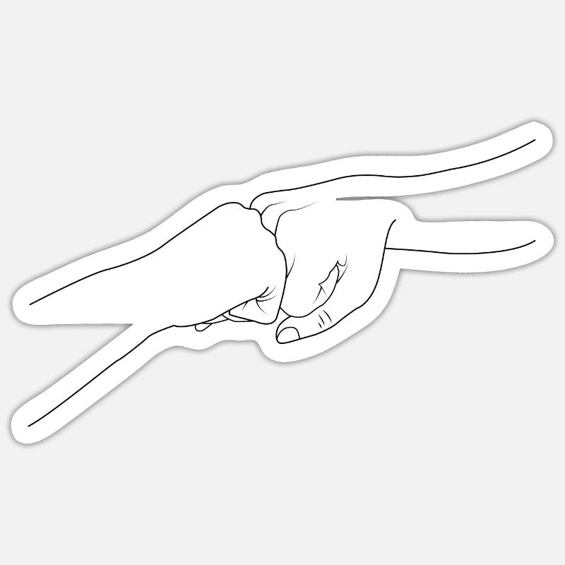 Sticker taille S (10 x 10 cm) - 