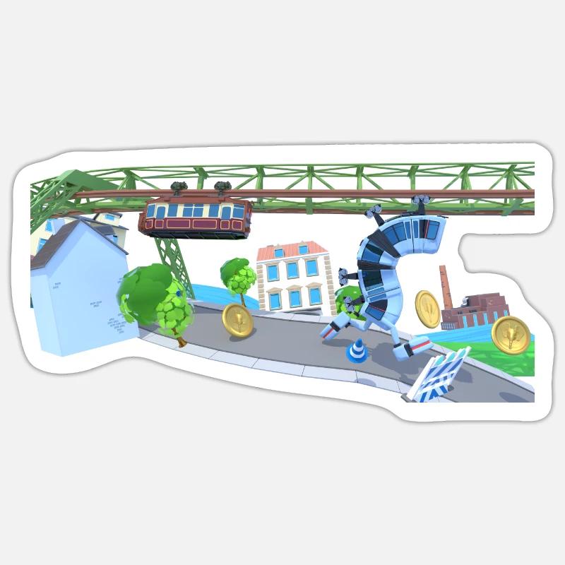 Sticker Größe S (10 x 10 cm) - 