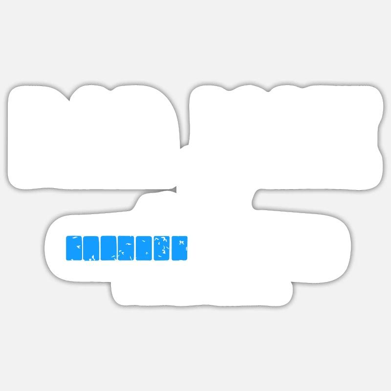 Papa Joke Loading Sticker taille S (10 x 10 cm)