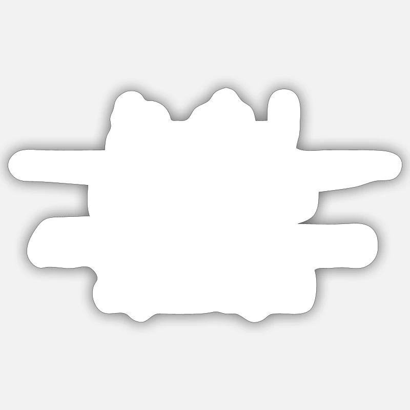 Sticker Größe S (10 x 10 cm) - 