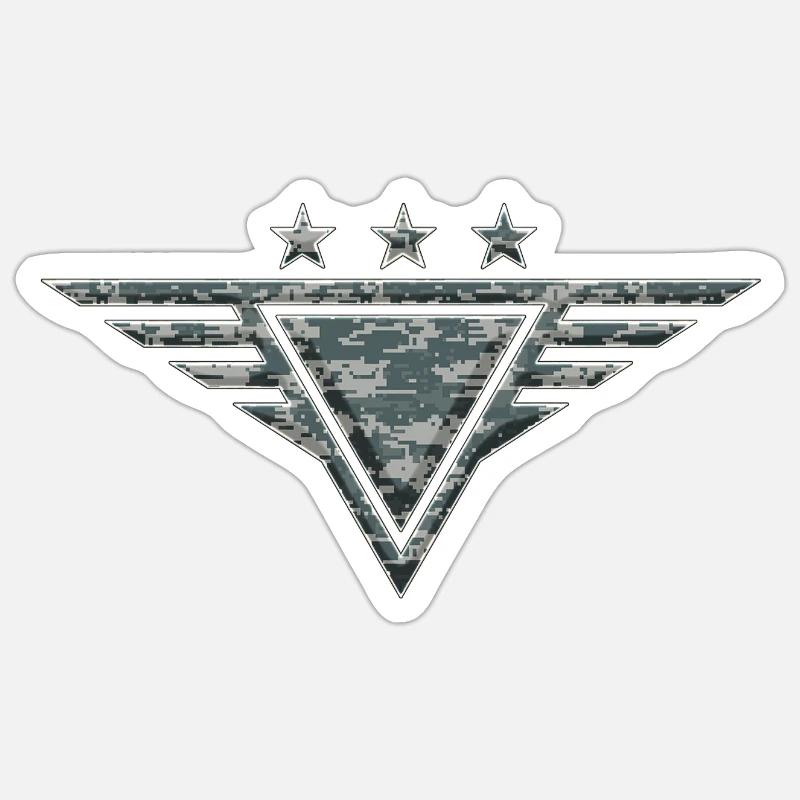 Armée Sticker taille S (10 x 10 cm)