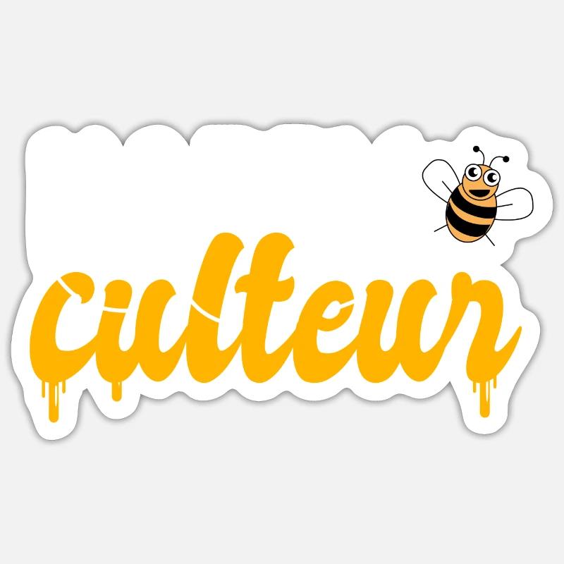 Sticker taille S (10 x 10 cm) - 