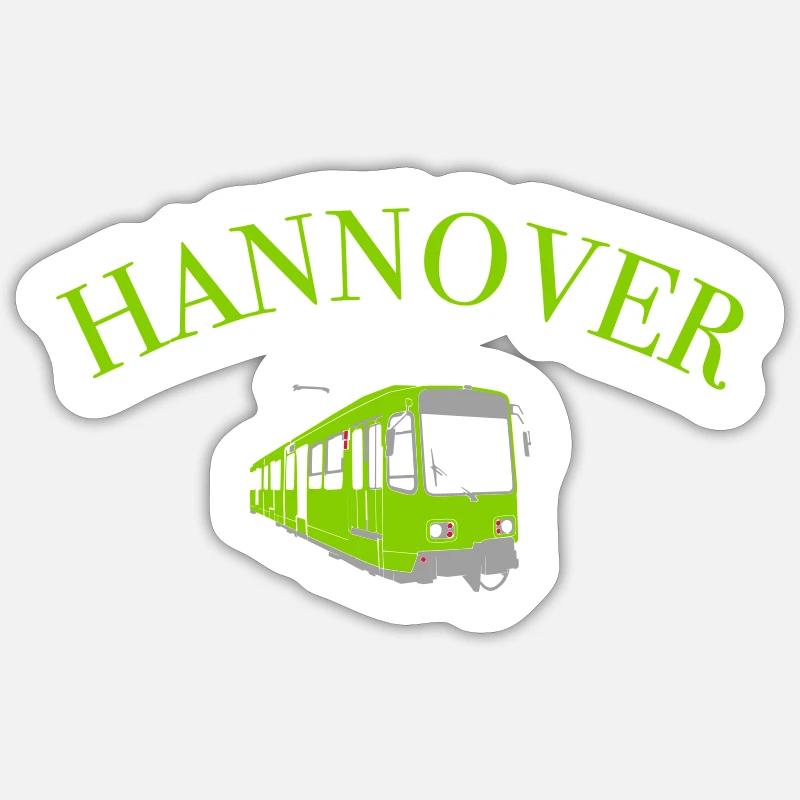 Hanover Sticker size S (10 x 10 cm)