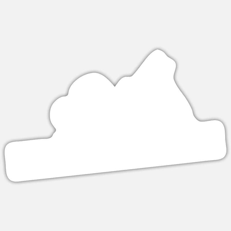 Schreiner Tool Planer Design - Sticker size S (10 x 10 cm) - white matte