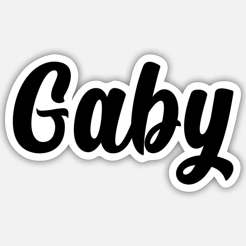 Gaby Sticker Größe S (10 x 10 cm)