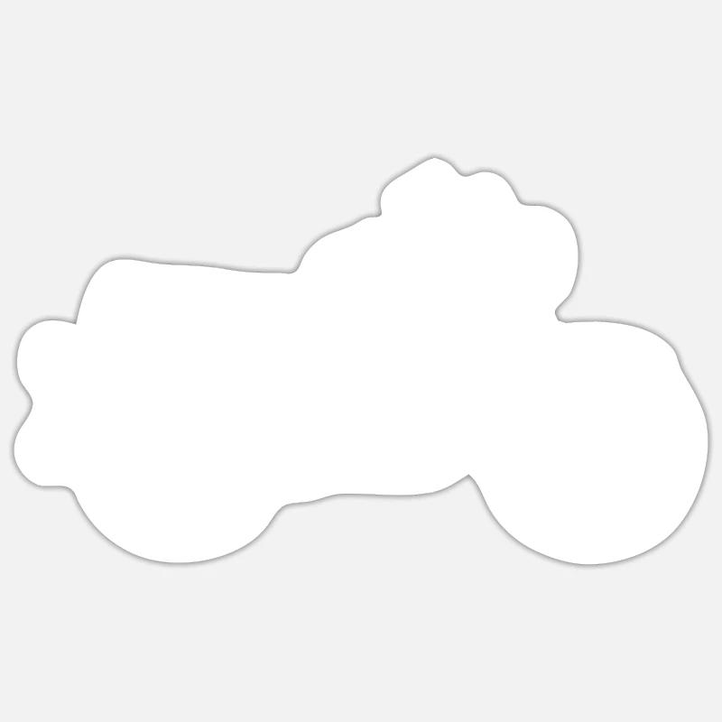 MZ TS 250/1 - Ostalgie - Sticker size S (10 x 10 cm) - white matte