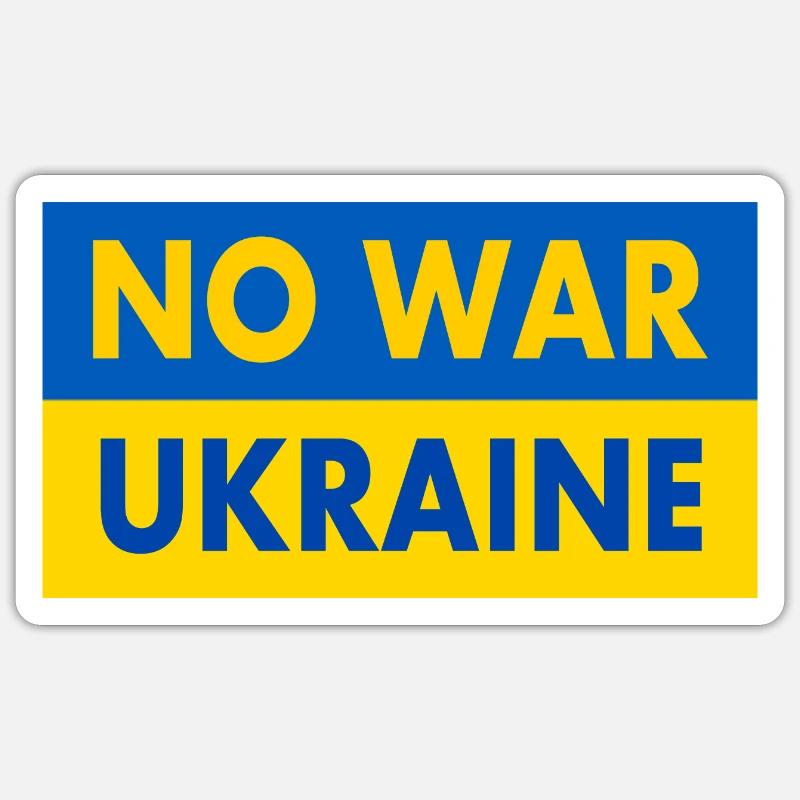 No war Sticker Größe S (10 x 10 cm)