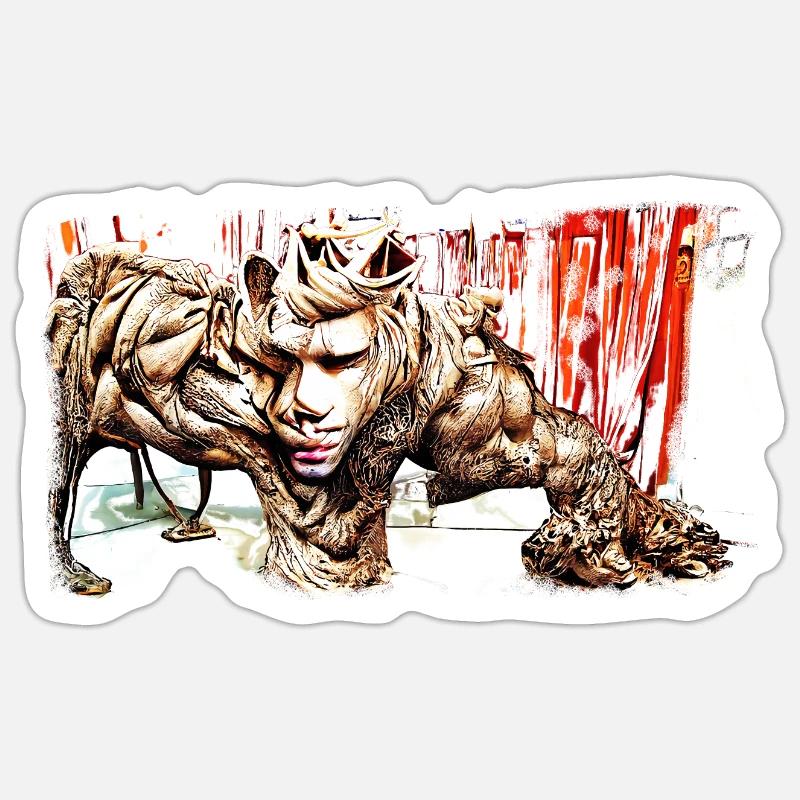 The Beast Within Sticker size S (10 x 10 cm)