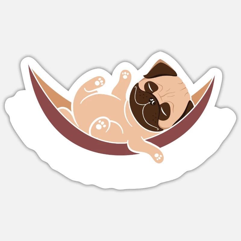 The Struggle is real - Sticker size S (10 x 10 cm) - white matte
