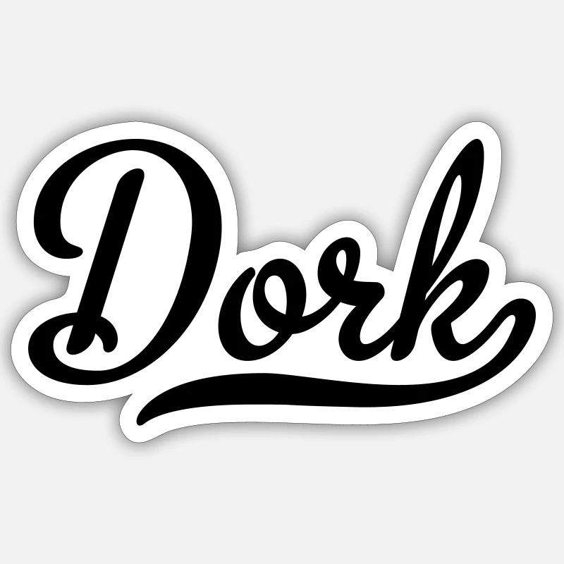 Dork Sticker taille S (10 x 10 cm)