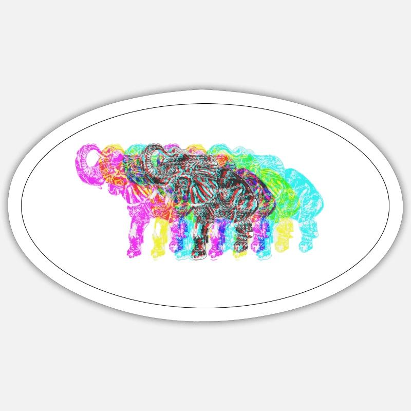 Sticker Größe S (10 x 10 cm) - 