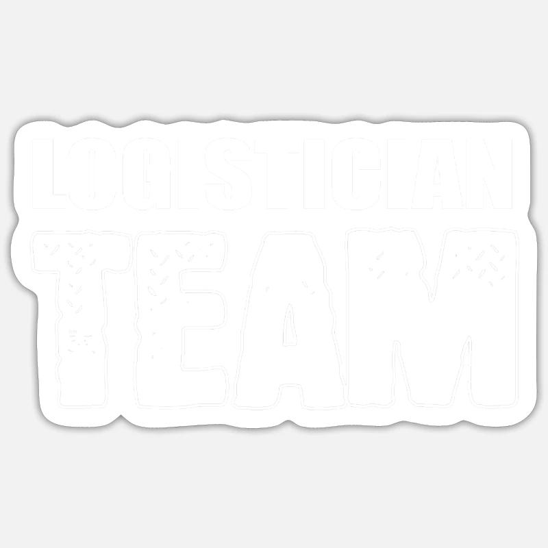 Logistics Team Purchasing Staff Gift Sticker size S (10 x 10 cm)