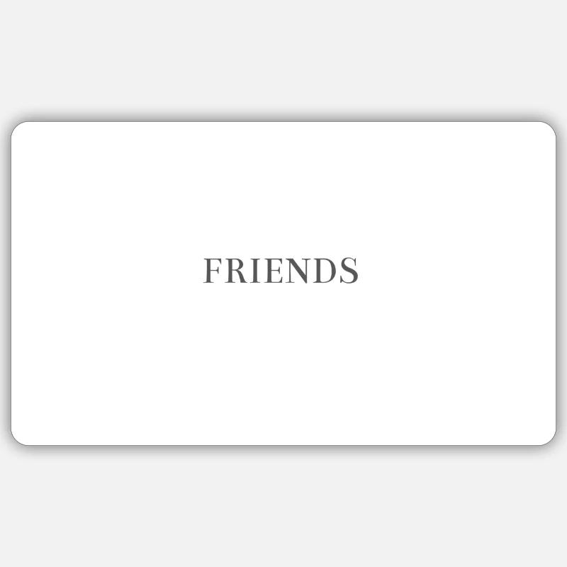 AMIS Sticker taille S (10 x 10 cm)