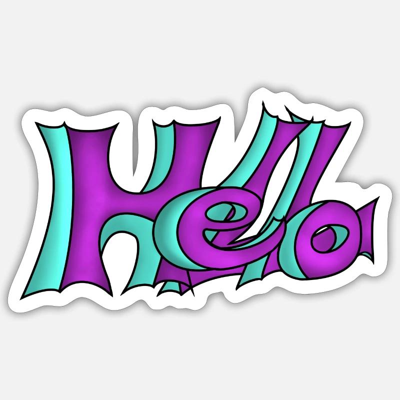 Sticker size S (10 x 10 cm) - 