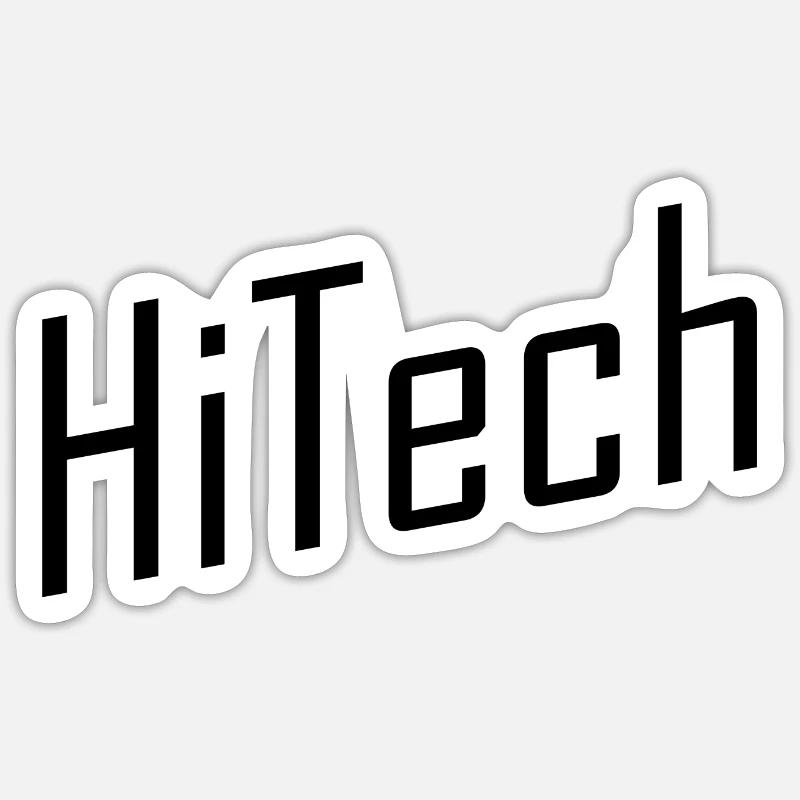 HiTech Sticker Größe S (10 x 10 cm)