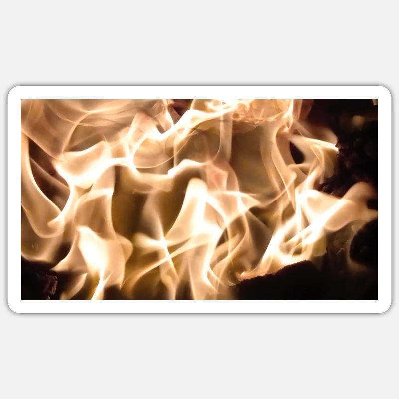 fire Sticker size S (10 x 10 cm)