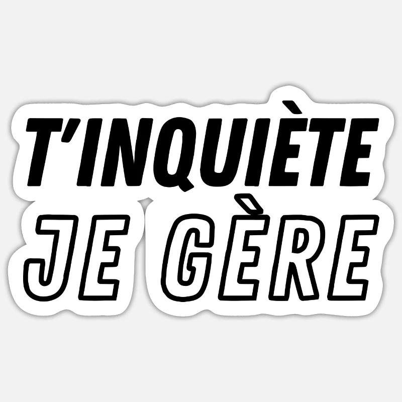 Sticker taille S (10 x 10 cm) - 
