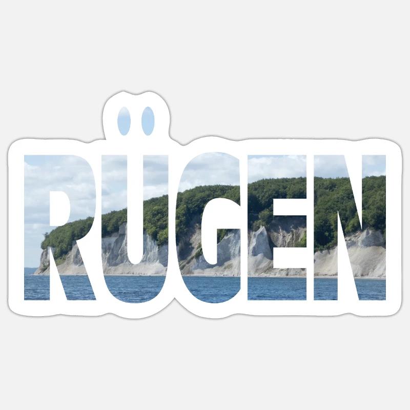 réprimander - Sticker taille S (10 x 10 cm) - blanc mat