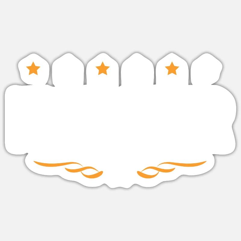 Manager Beruf - Sticker Größe S (10 x 10 cm) - Mattweiß