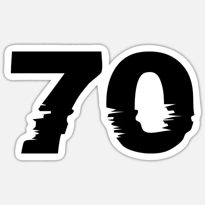 Sticker Größe S (10 x 10 cm) - 