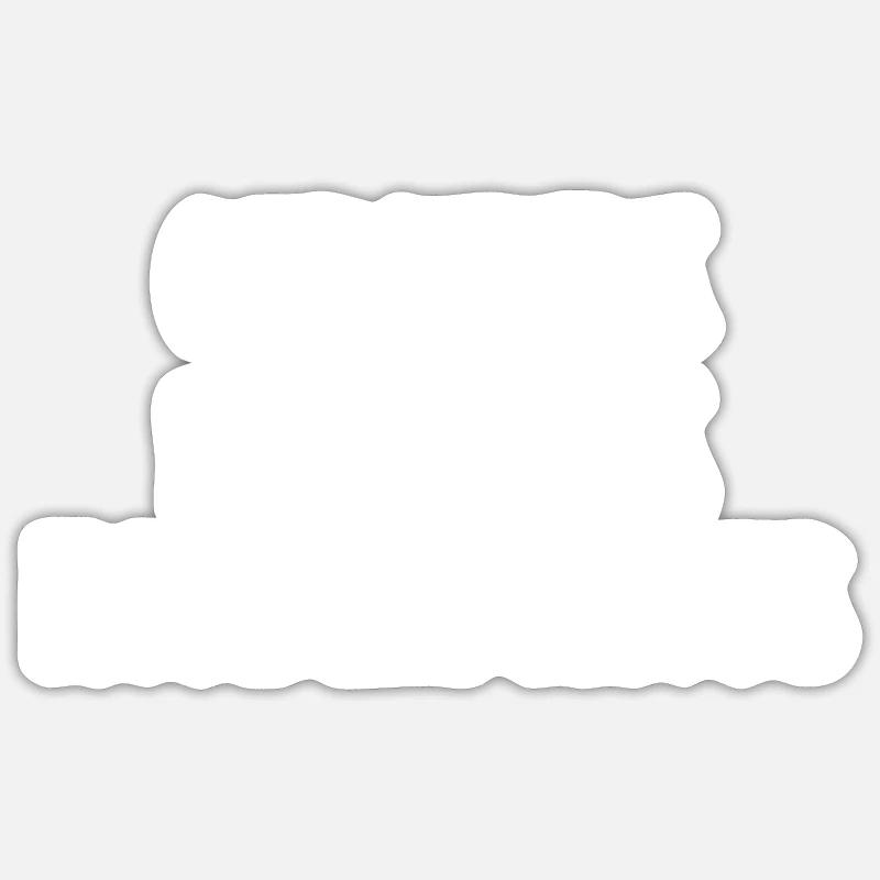 ceinture noire de ronflements Sticker taille S (10 x 10 cm)