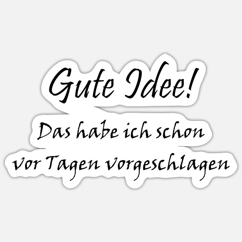 Sticker Größe S (10 x 10 cm) - 