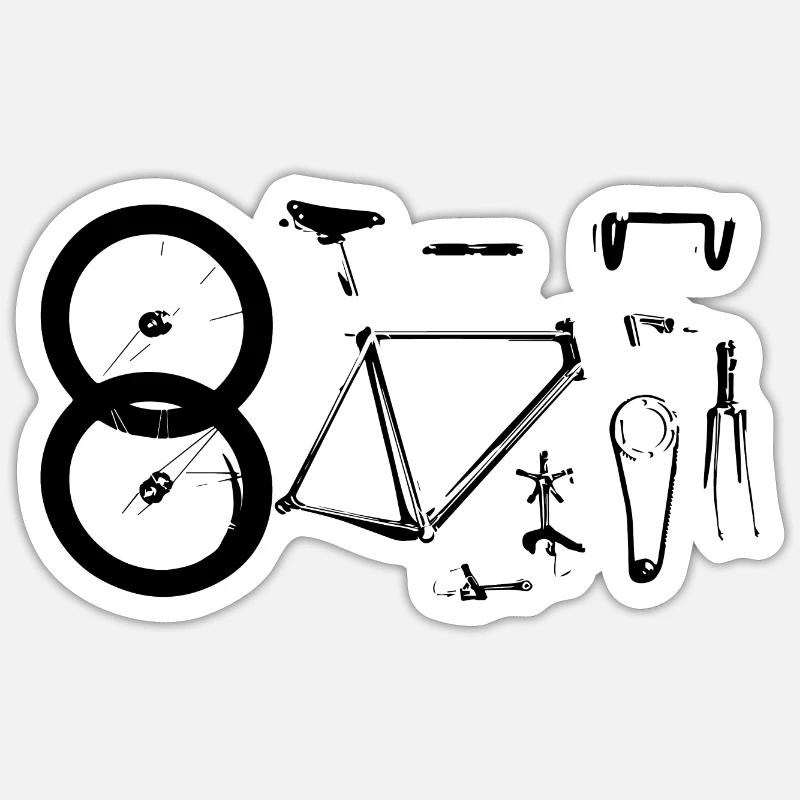 Sticker Größe S (10 x 10 cm) - 