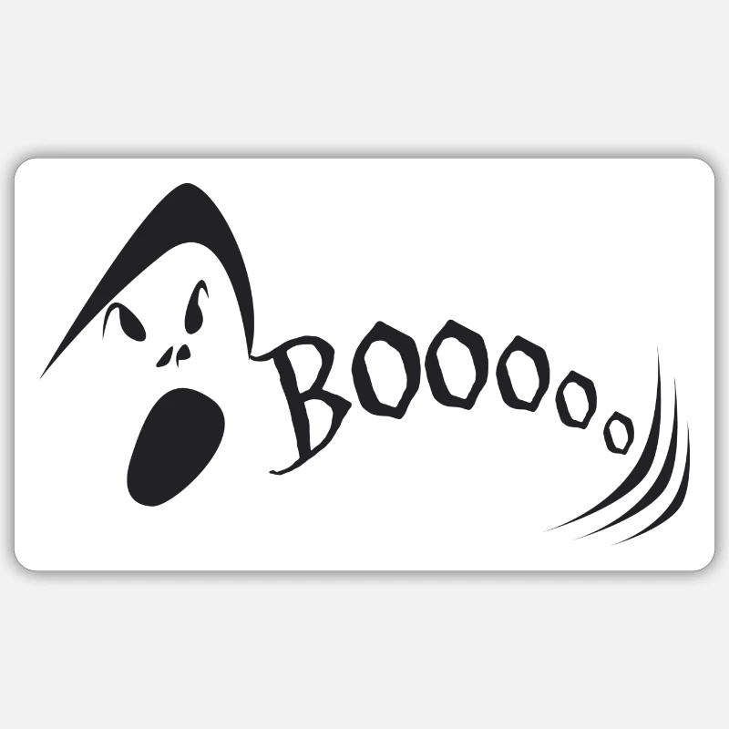 Halloween phantom, Spooky, Scary, Ghost Sticker size S (10 x 10 cm)