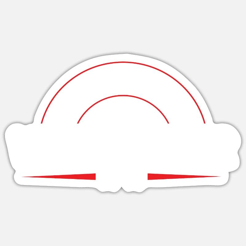 Vertriebler Beruf - Sticker Größe S (10 x 10 cm) - Mattweiß